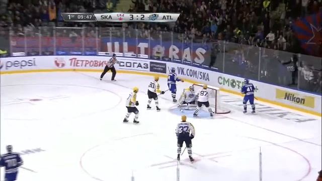 Atlant @ SKA 09/25/2014 Highlights / СКА - Атлант 5:4