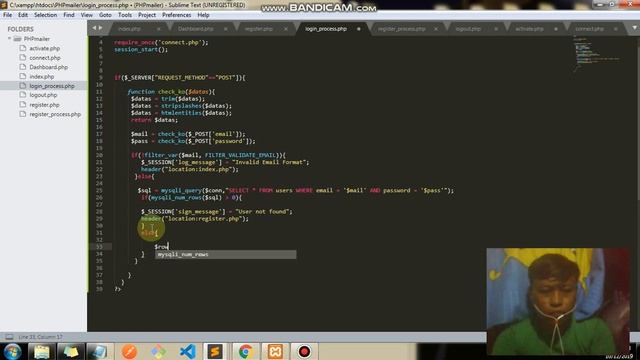 Tagalog PHPMailer Using Bootstrap 3.7 and PHP/Mysqli part 11 Create login function смотреть онлайн