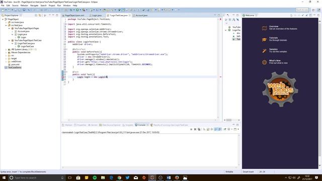 Demo Selenium TestCase that uses a page Object Repository смотреть онлайн
