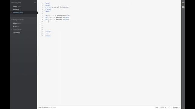HTML Tutorial 5: Header Tags and Text Alignment смотреть онлайн