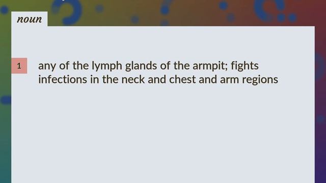 Axillary node | meaning of Axillary node смотреть онлайн