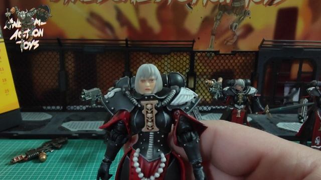 JoyToy Warhammer 40k Sisters Of Battle 1:18 Scale Action Figures. Wow, Quite Possibly JoyToy's Best
