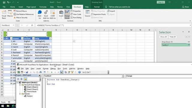 how search in excel by textbox control смотреть онлайн