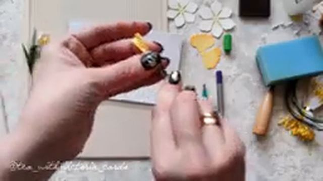 Мастер Класс. Весенние первоцветы с ножами для вырубки AgiArt
