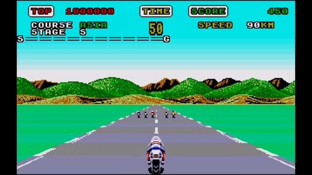 Super Hang On (Atari ST) смотреть онлайн