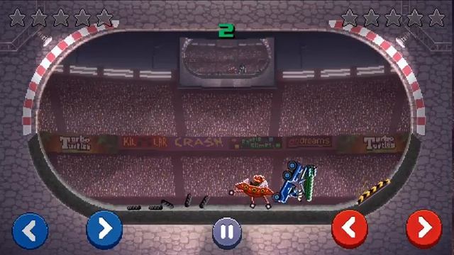 Drive Ahead! Replay: Rocket launcher vs. Flying saucer. смотреть онлайн