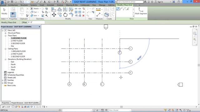 05-HOW TO CREATE GRID LINES IN REVIT WITH AUTOCAD DRAWINGS ? (ENGLISH) смотреть онлайн