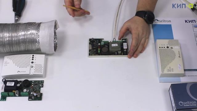 Калибровка сигнализатора загазованности Seitron RGD MET смотреть онлайн