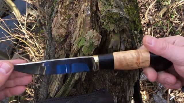 НОЖ РУЧНОЙ РАБОТЫ НОЖЕМИР РОССИЯ НЕРЖАВЕЮЩАЯ СТАЛЬ ВАРАН (4200)Н