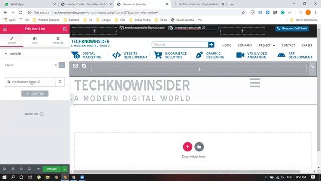#3 - Setup for Manual Customize Site in WordPress using Elementor LIVE* | Shubham.Online