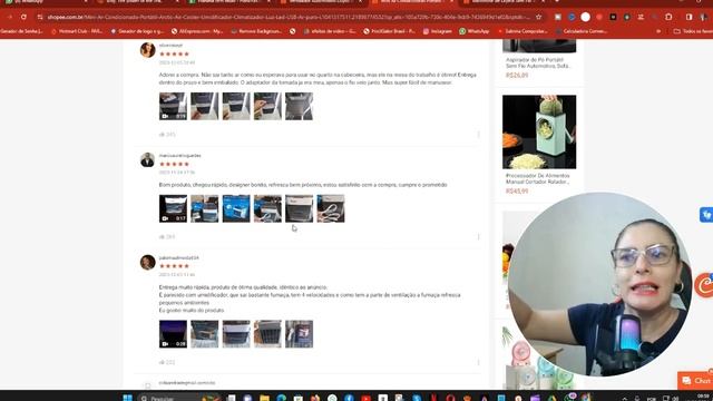 Review Detalhado Do Mini Ar Condicionado Portátil ?️❄️ | Comprado Na Shopee!