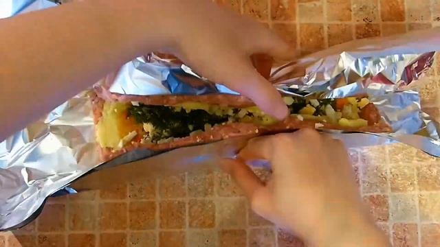Обалденный мясной рулет с картофельной начинкой. ПРОСТО И ВКУСНО. смотреть онлайн