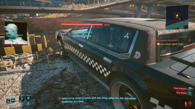 (Not) Stopping a Delamain from suicide in Cyberpunk 2077 смотреть онлайн