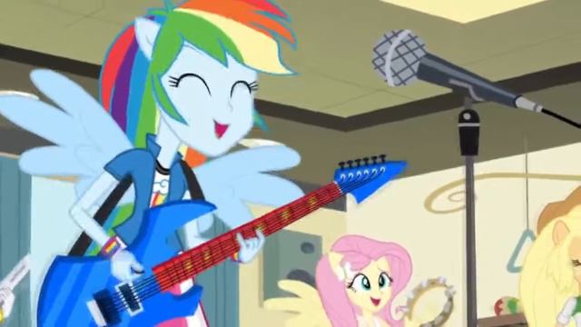 MLP PMV Equestria Girls: Rainbow Rocks Happy Metal смотреть онлайн