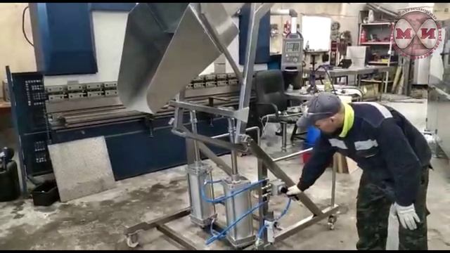 ПОДЪЕМНИК-ЗАГРУЗЧИК ТЕЛЕЖЕК ПЕРЕКИДНОЙ ASP POPP-1500 ПНЕВМО