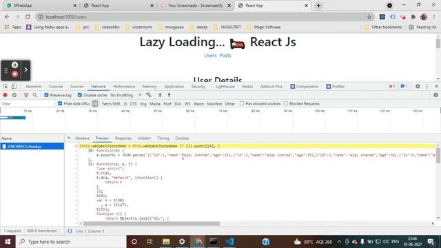 Lazy Loading in ReactJs in Hindi( Code Splitting in React Js) - Part - Second смотреть онлайн