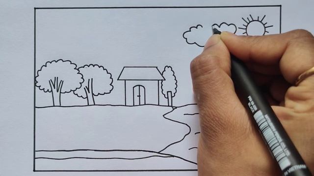 water cycle diagram|water cycle drawing easy|how to draw water cycle easily смотреть онлайн