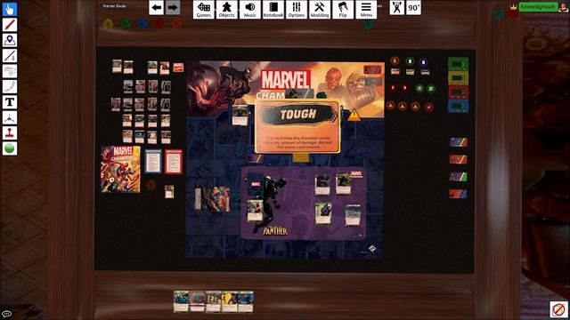 Marvel Champions - The Card Game - How to Set-up TTS and Play! смотреть онлайн