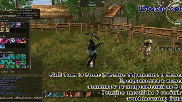 Skill Turn to Stone (Умение Обращение в Камень) смотреть онлайн