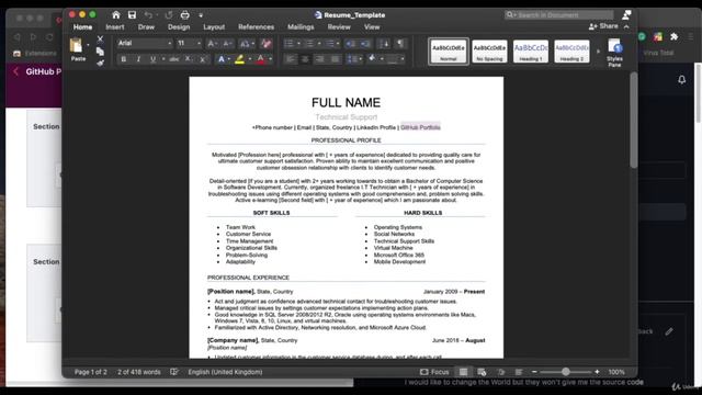 Professional GitHub Portfolio смотреть онлайн