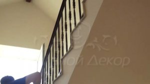 Перила кованые для лестниц ПК-80 - ООО «Стальной декор»