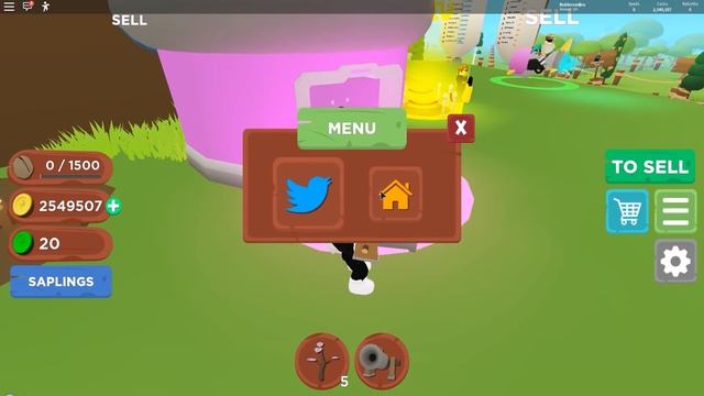 КУПИЛ ВСЕ И ПРОШЕЛ ЗА 10 МИНУТ СИМУЛЯТОР ПОСАДКИ ДЕРЕВЬЕВ! ROBLOX Tree Planting Simulator смотреть онлайн