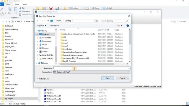 Bank Management System | With Source Code | Java Swing Project смотреть онлайн