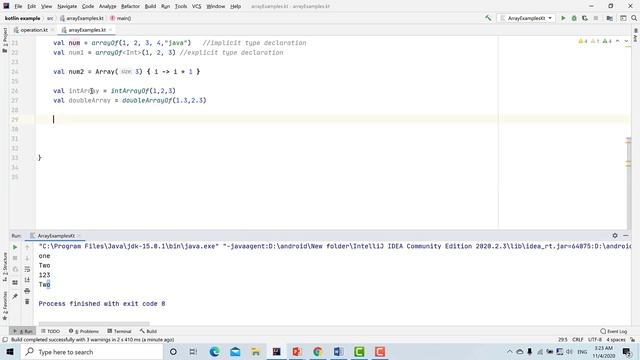 #14 Kotlin Array part 1 | Kotlin Tutorials | Kotlin Bootcamp for programmers смотреть онлайн