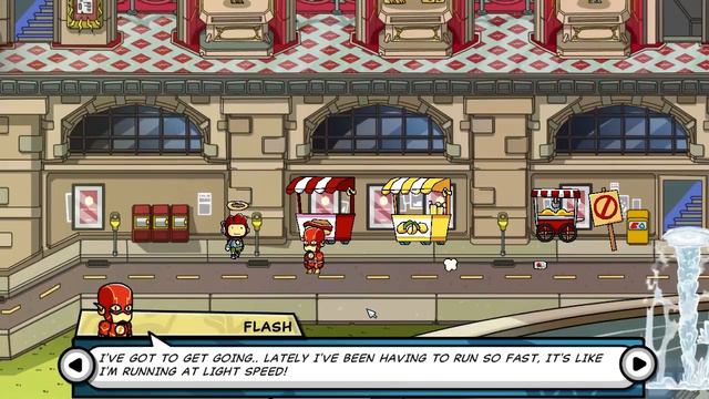 Scribblenauts Unmasked e03 (Флеш и Профессор Зум) + Батл. Прохождение с Сибирским Леммингом. смотреть онлайн