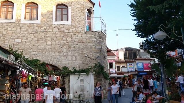 Достопримечательности Кушадасы: центр города и большой рынок смотреть онлайн
