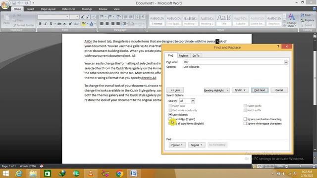 How to use Find Option In MS Word || Use if Find Option In MS Word || Part-II || Sir Sahib Khan смотреть онлайн