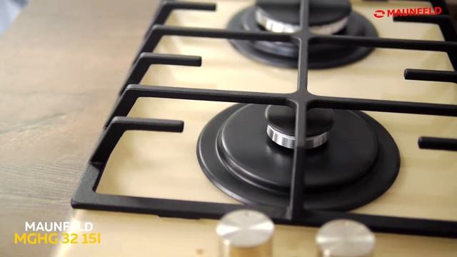 Варочная панель MAUNFELD MGHG 32 15I Видеообзор смотреть онлайн