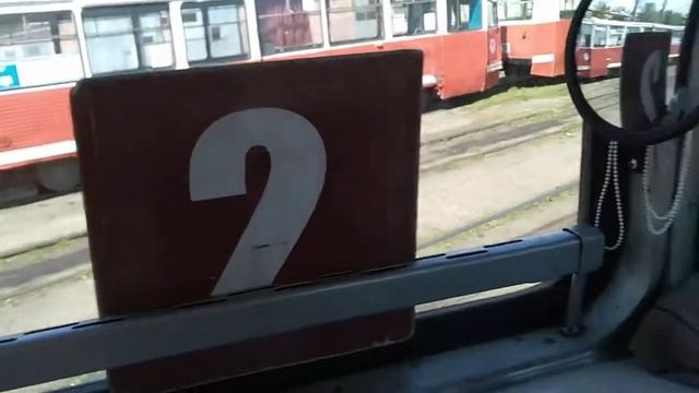 Омское трамвайное депо. Обзор Старого и Модорнезированного трамвая смотреть онлайн