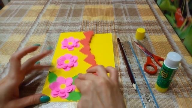 DIY: Открытка на День Учителя из Бумаги*** Открытка на День Рождения Своими Руками *** Paper card смотреть онлайн