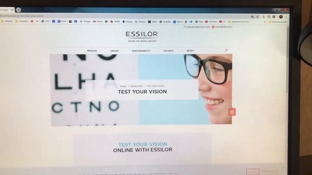 How To Check Your Vision Free Online Before Your Telemedicine Visit. #telemedicine #protectingsight