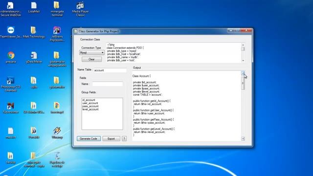 Class Generator Php Portable смотреть онлайн