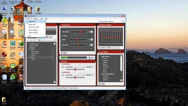 Как настроить программу MorphVOX Pro(Screaming Bee Audio).100%способ. смотреть онлайн