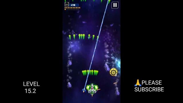 Space Shooter Galaxy Attack(galaxy war Alien Shooter) gameplay # Level 15.2 Gameplay смотреть онлайн