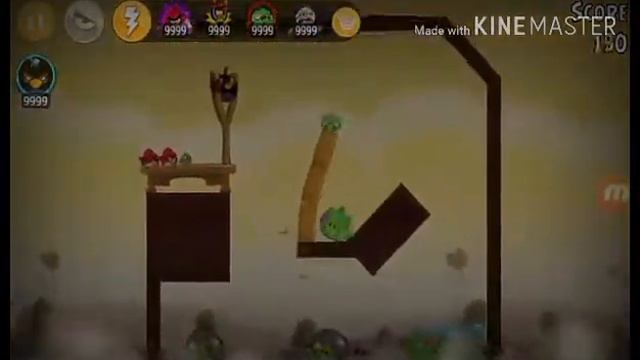 Dumbest Gameplay : Angry Birds || Getting All Stars || In Poached eggs смотреть онлайн