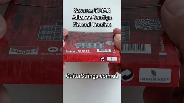 Savarez 510AR Alliance Cantiga Normal Tension #guitarstrings #струны #savarez смотреть онлайн
