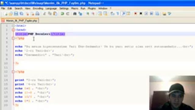 Web Sayt Dizayni PHP Dersleri 7 смотреть онлайн