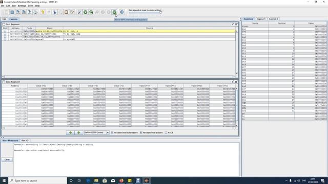 2 Printing a string in Assembly Language-MIPS смотреть онлайн