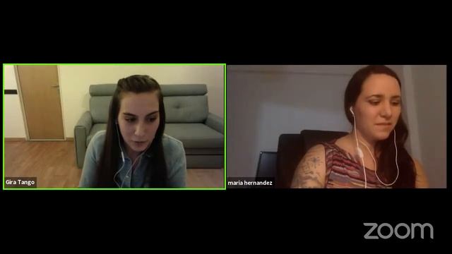 Entrevista Con Maria Anais Hernandez En El Encuentro Nacional De Tango 2020