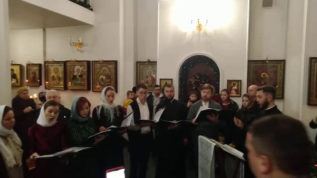 Колядка "Ой Радуйся земле, Син Божий народився!" 07.01.22 смотреть онлайн