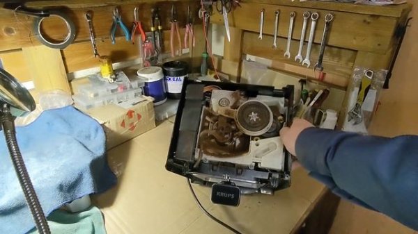 Разобрать кофемашину KRUPS EVIDENCE EA89 /Розібрати кавомашину KRUPS EVIDENCE EA89