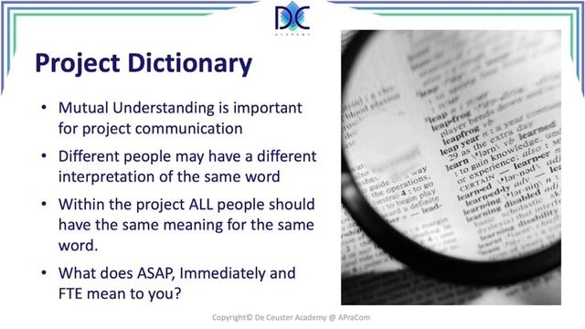 CAPM III - Lesson 1.4 : Terms and Terminology according to PMI смотреть онлайн