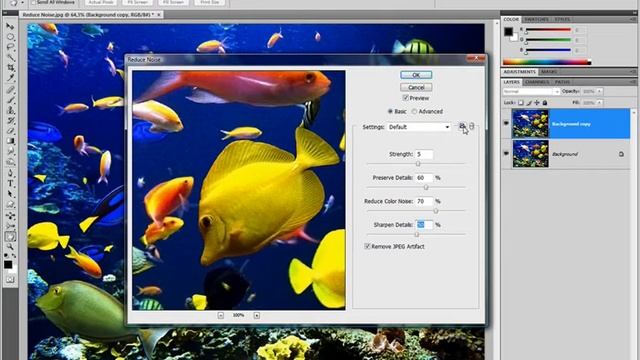 Curso Photoshop CS4 - Aula 20 - Reduce Noise смотреть онлайн