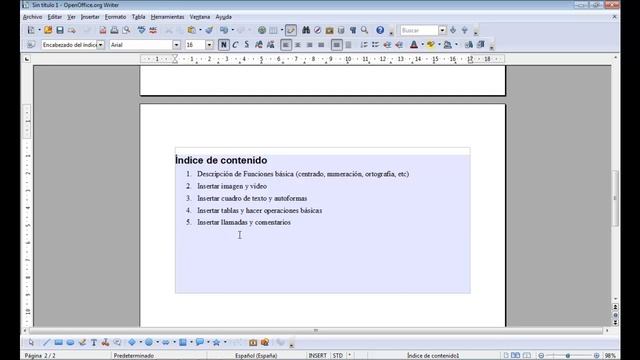Video 4. COMO UTILIZAR WRITER DE OPENOFFICE смотреть онлайн