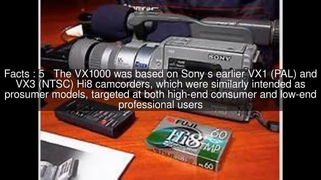 Sony DCR-VX1000 Top #10 Facts смотреть онлайн