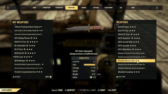 [Fallout 76 PTS] Still: RIP Legacies, but named weapons are fixed. + BE Radium is no legacy anymore смотреть онлайн